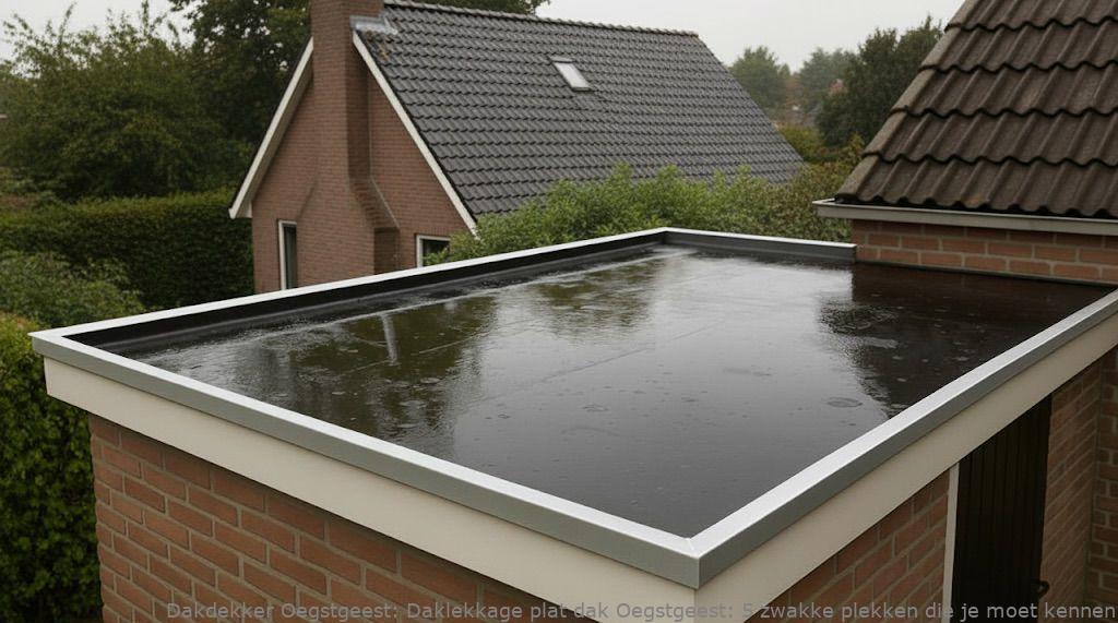 Daklekkage Plat Dak Oegstgeest