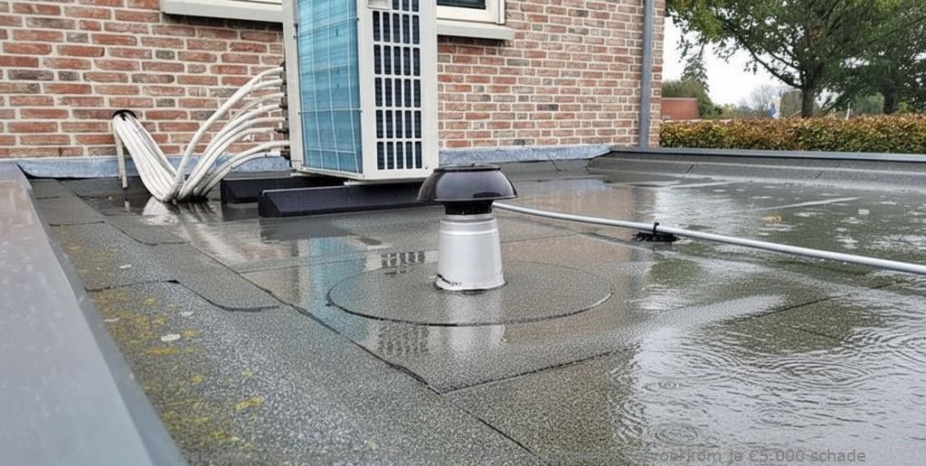 Plat Dak Lekkage Oegstgeest